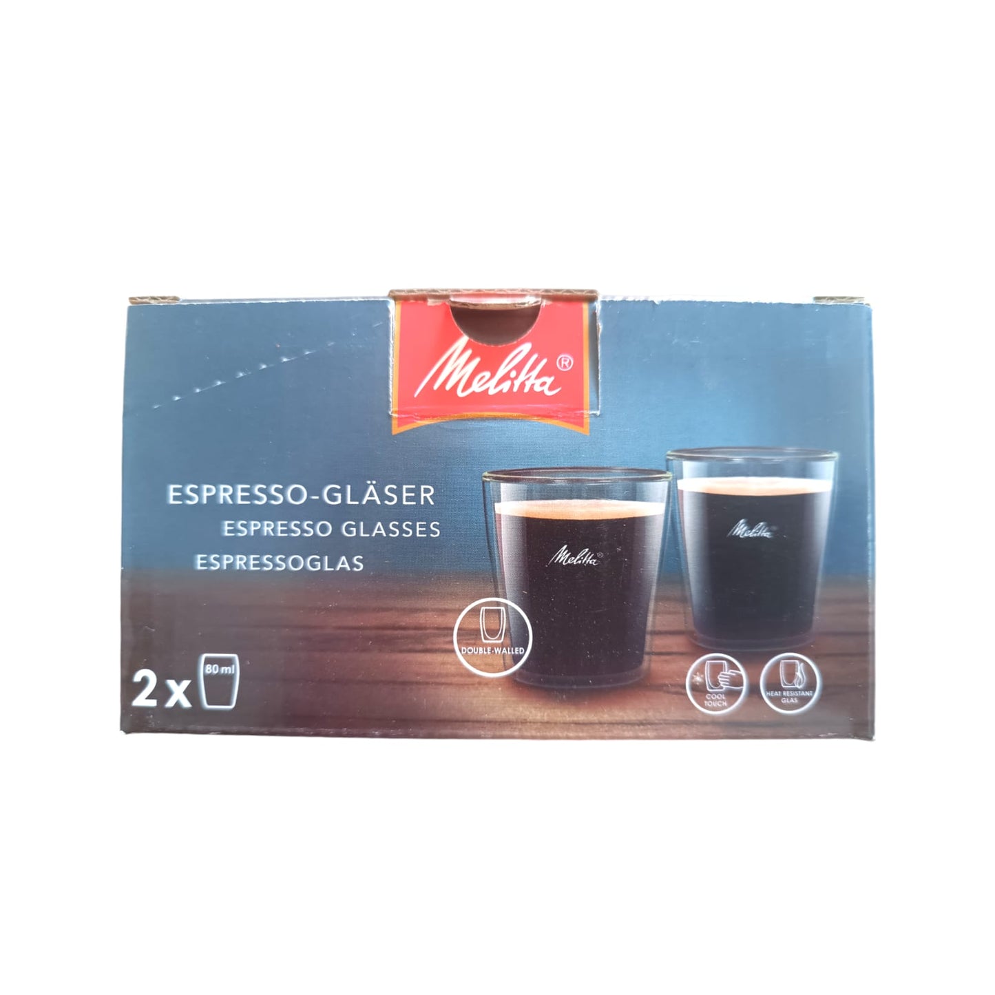 Melitta Double Wall Espresso Set