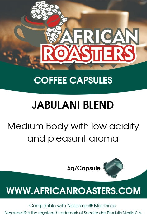 Coffee Capsules African Roasters Jabulani Blend (100) - Nespresso Compatible