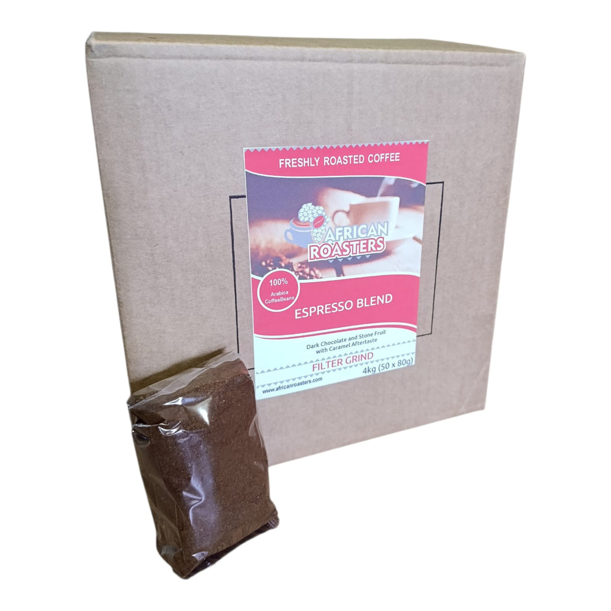 4kg Bulk Coffee - 80g Filter Portions