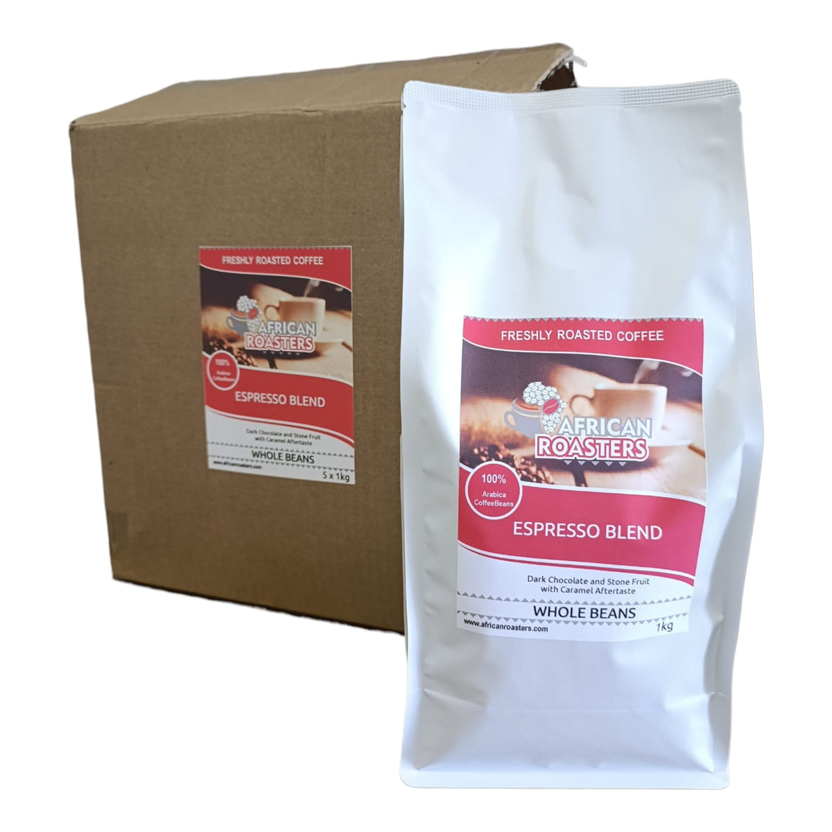 African Roasters Espresso Blend 5kg Bulk Coffee Beans