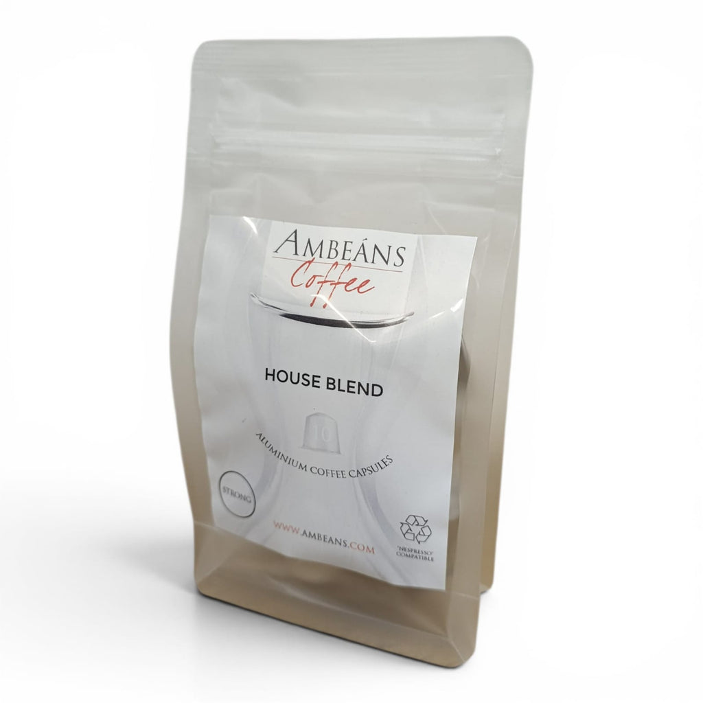 AMBEANS House Blend Aluminium Capsules - Nespresso Compatible