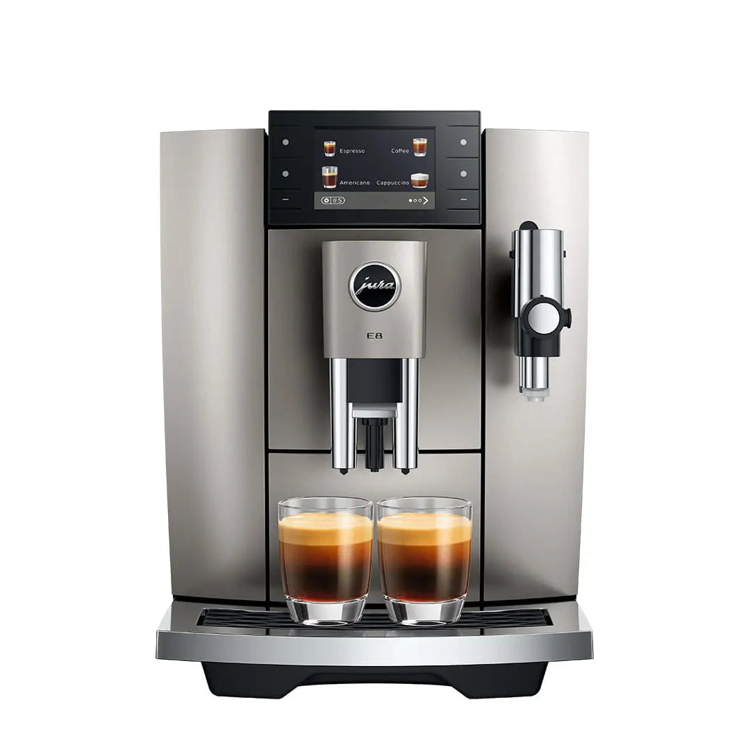 Jura E8 Midnight Silver