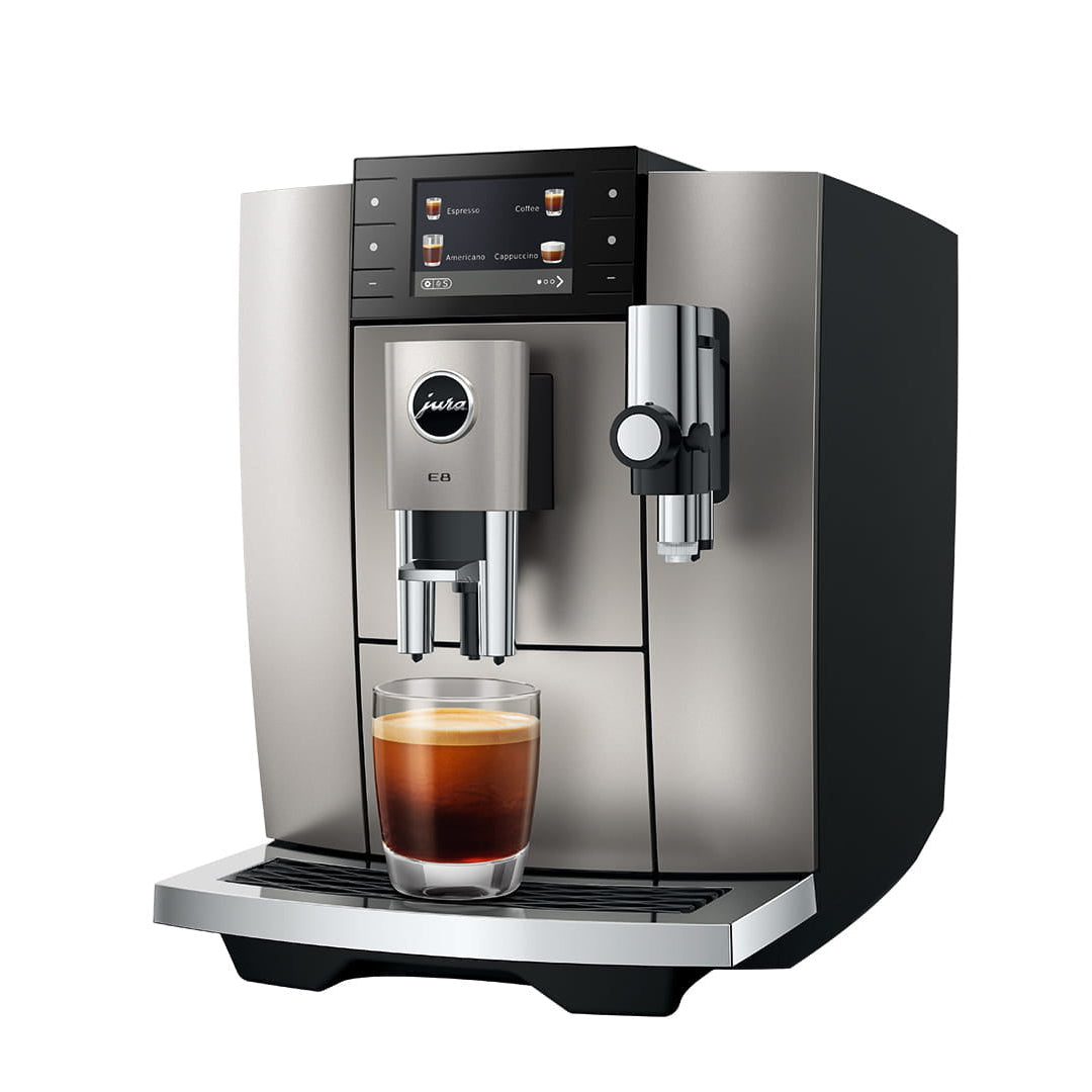 Jura E8 Midnight Silver