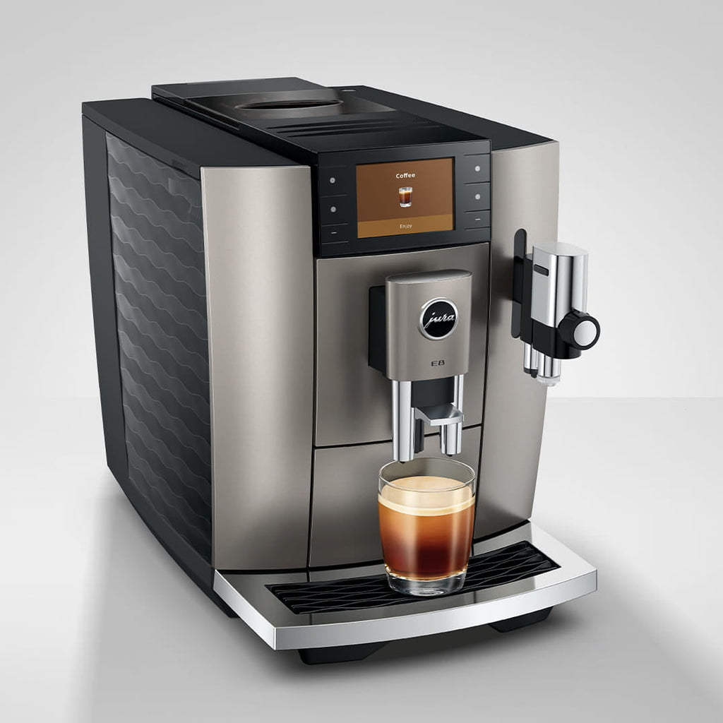 Jura E8 Midnight Silver