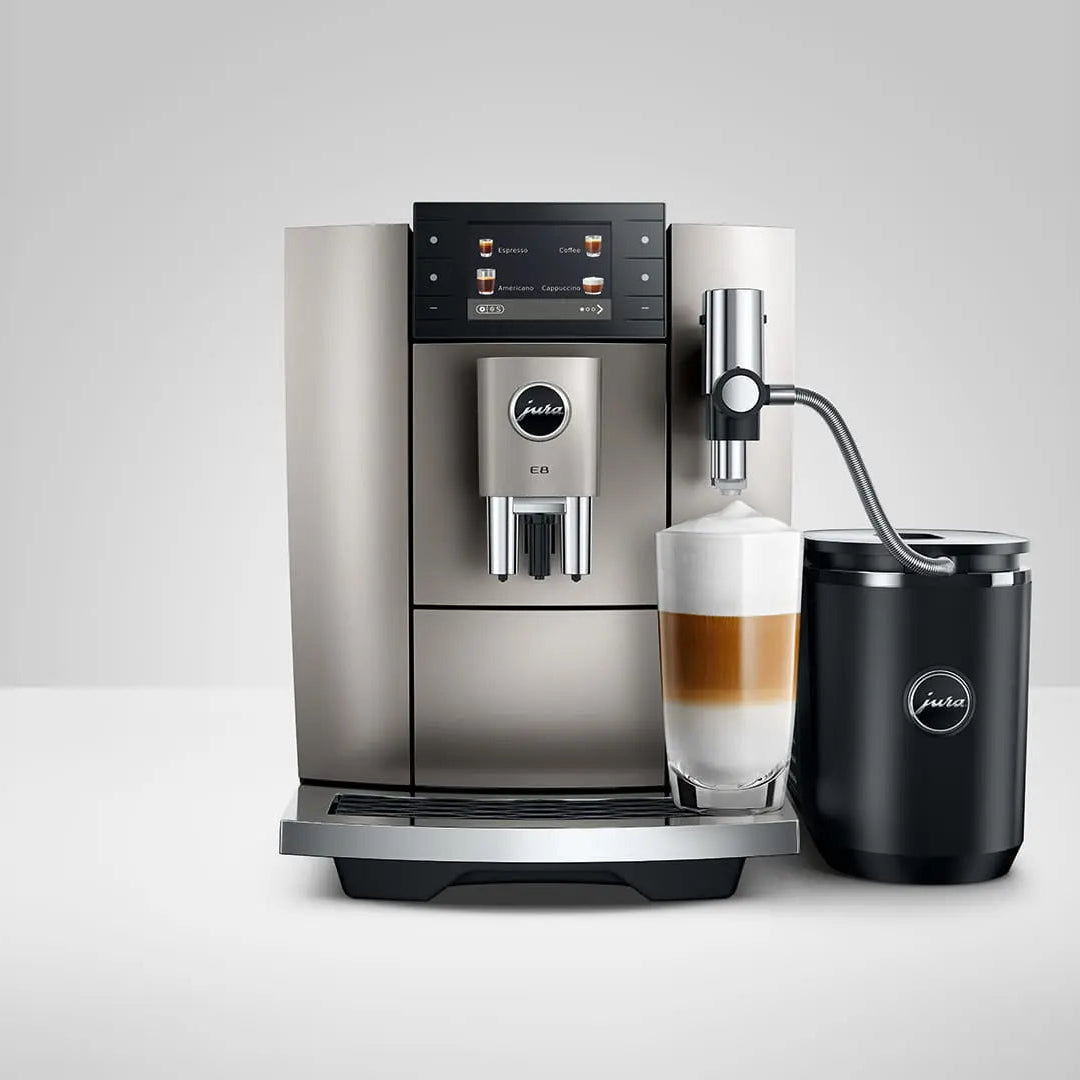 Jura E8 Midnight Silver