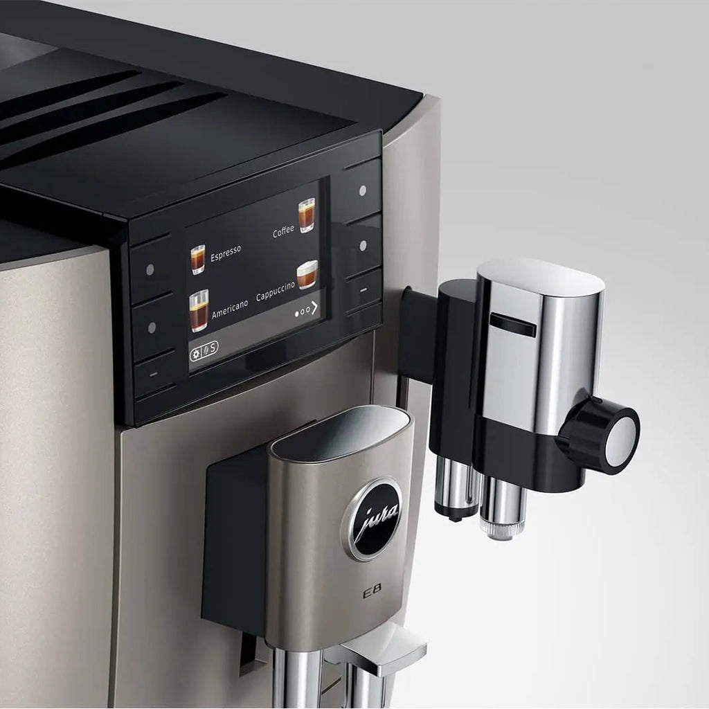 Jura E8 Midnight Silver