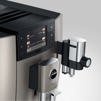 Jura E8 Midnight Silver