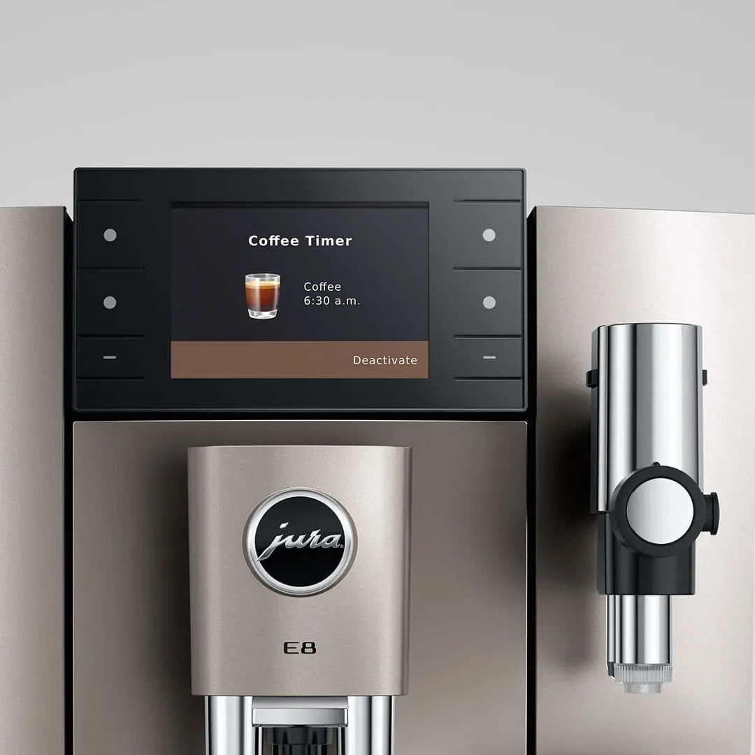 Jura E8 Midnight Silver