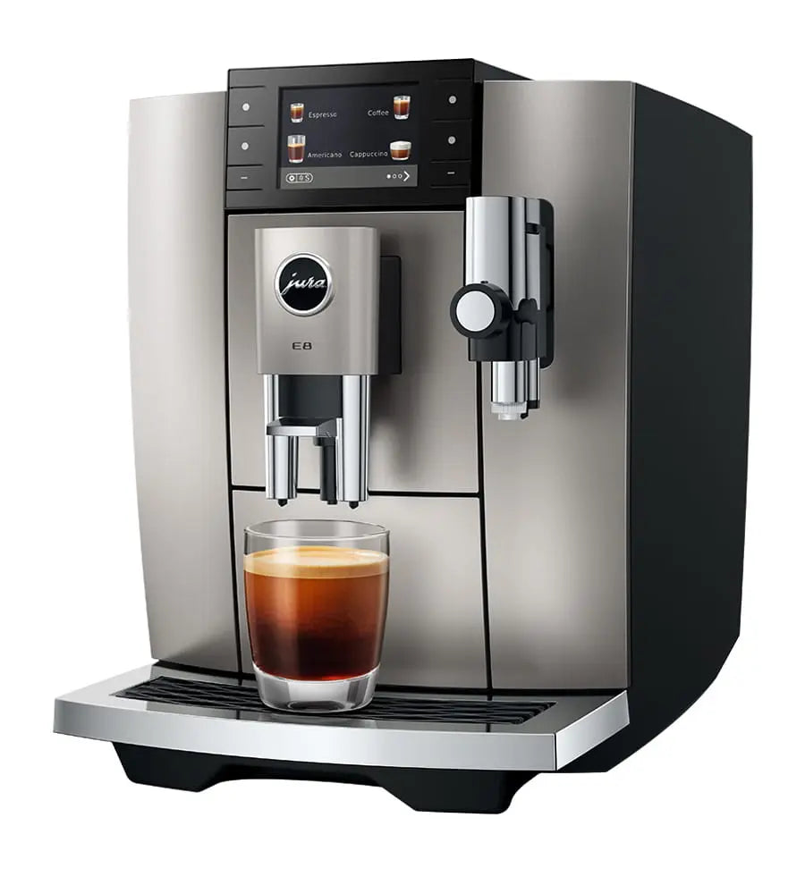 Jura E8 Midnight Silver