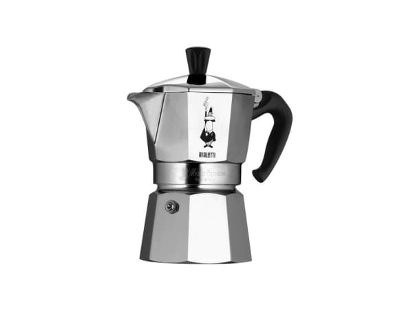 Bialetti Blue Venus Induction 4 Cup Stainless Steel Moka Pot