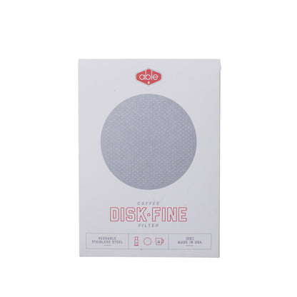 Able DISK Stainless Steel AeroPress Filter - Fine
